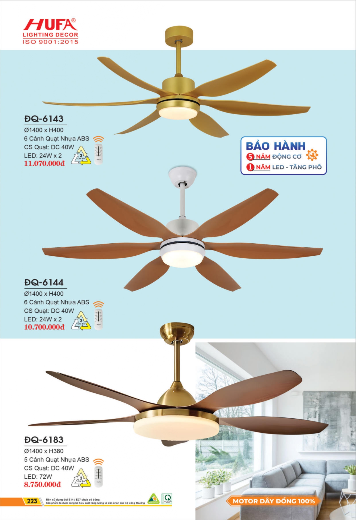 Bảng giá đèn LED HUFA 2026